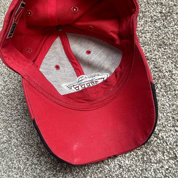 MINNESOTA WILD NHL REEBOK BASEBALL HAT CAP RED - Picture 3 of 6